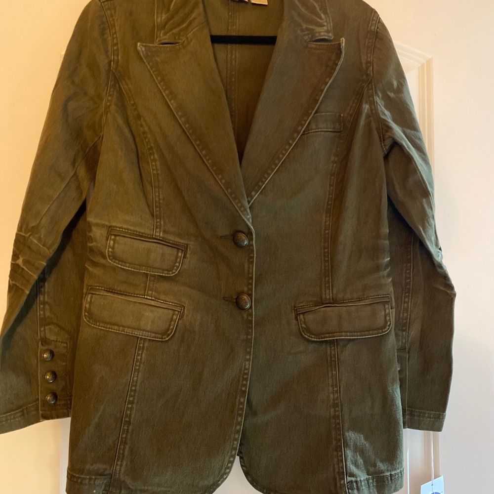 Diane Gilman Khaki Women's Blazer